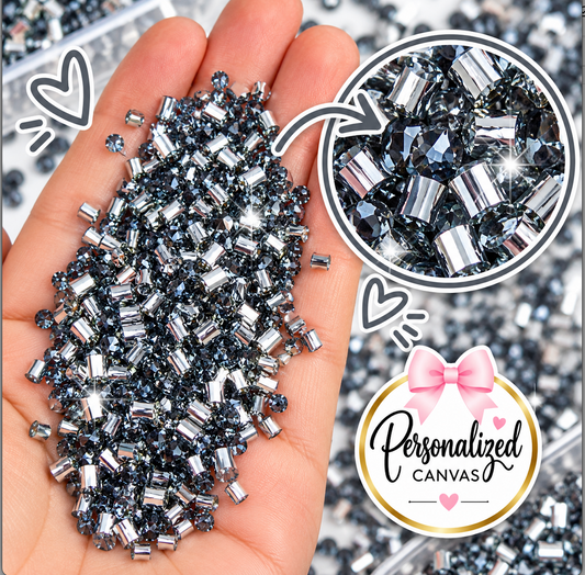 25g bag Metal gray sparks